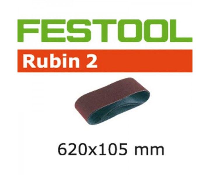 Фото Лента шлифовальная Festool Rubin II II P 120, компл. из 10шт. 105 x 620 / P120 RU2/10 в интернет-магазине ToolHaus.ru